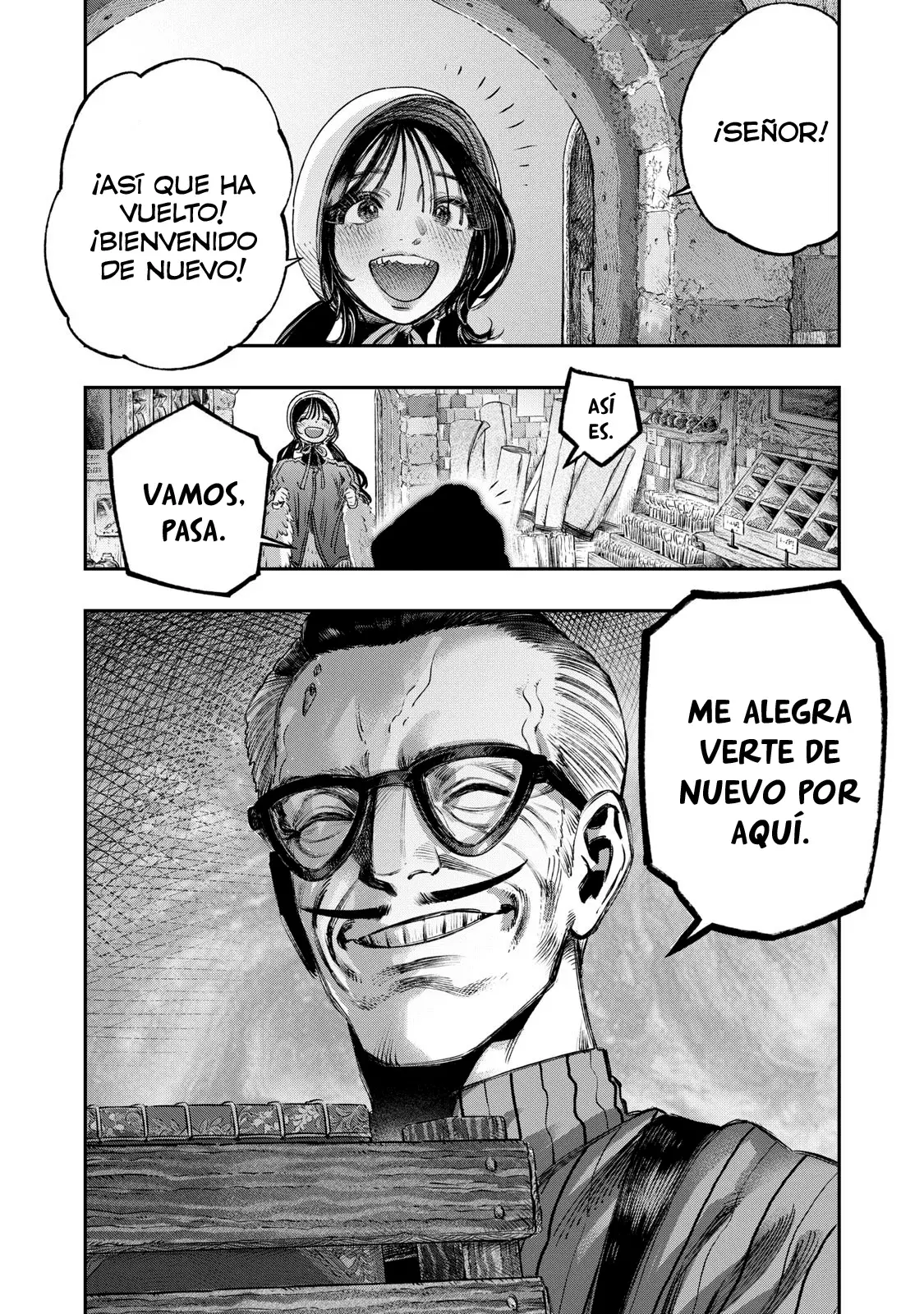 Koudou ni Hattatsu Shita Igaku wa Mahou to Kubetsu ga Tsukanai Capitulo 38: Entrevista médica página 47