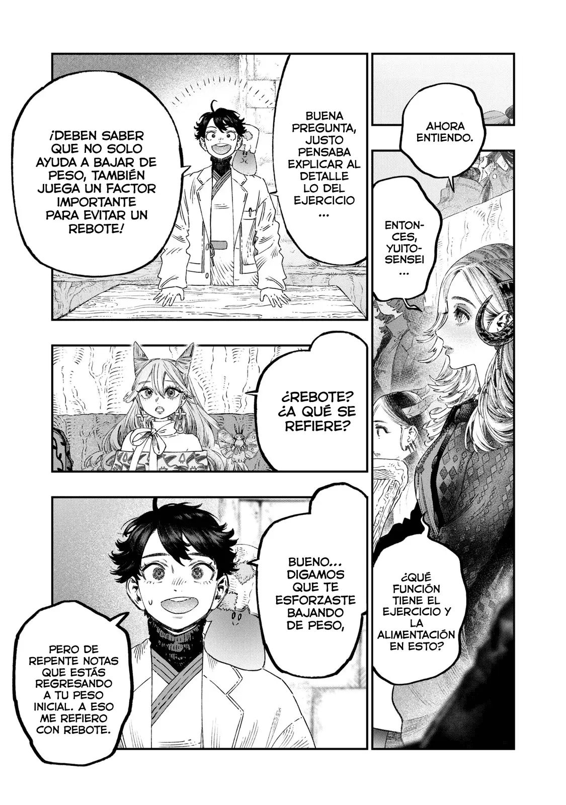 Koudou ni Hattatsu Shita Igaku wa Mahou to Kubetsu ga Tsukanai Capitulo 39: Conferencia abierta página 10