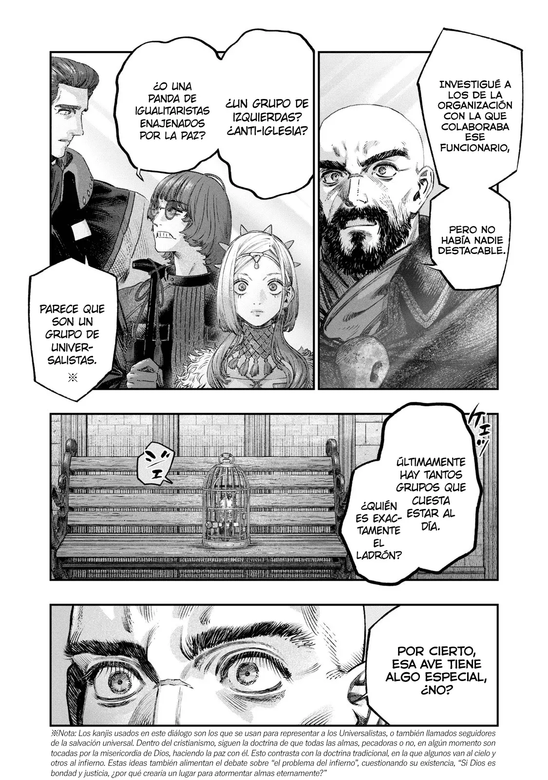 Koudou ni Hattatsu Shita Igaku wa Mahou to Kubetsu ga Tsukanai Capitulo 39: Conferencia abierta página 36