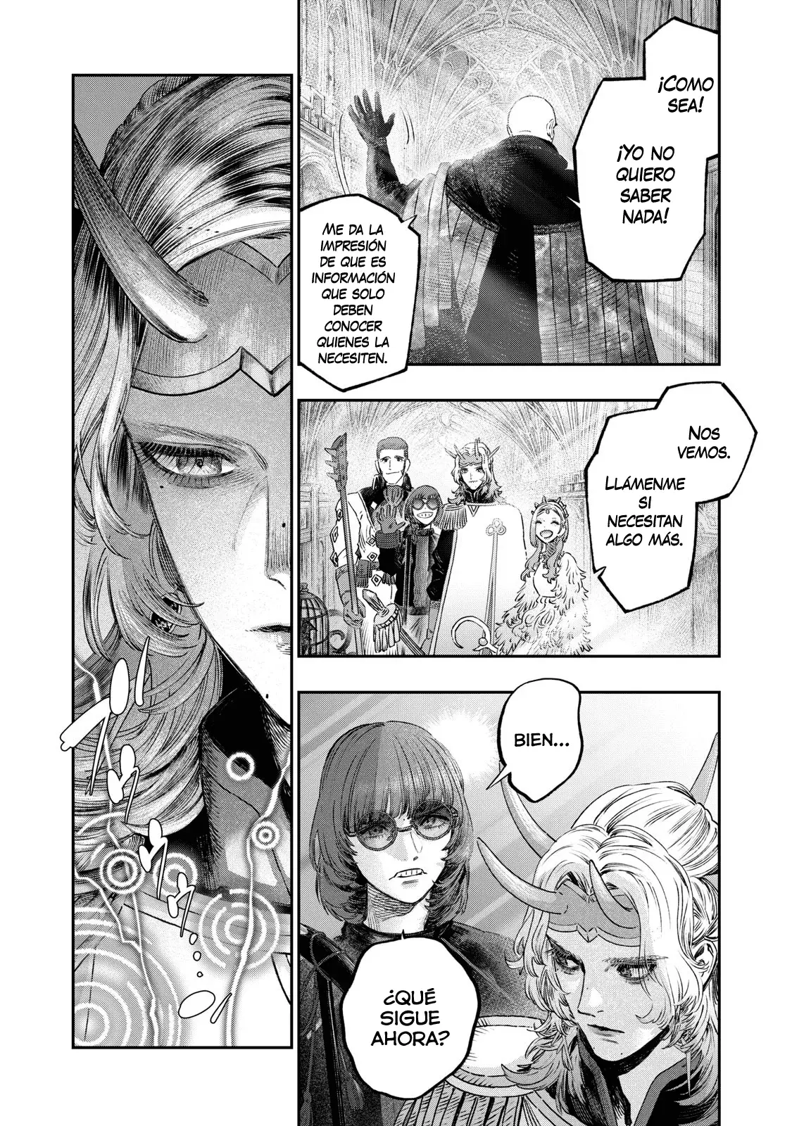 Koudou ni Hattatsu Shita Igaku wa Mahou to Kubetsu ga Tsukanai Capitulo 39: Conferencia abierta página 38
