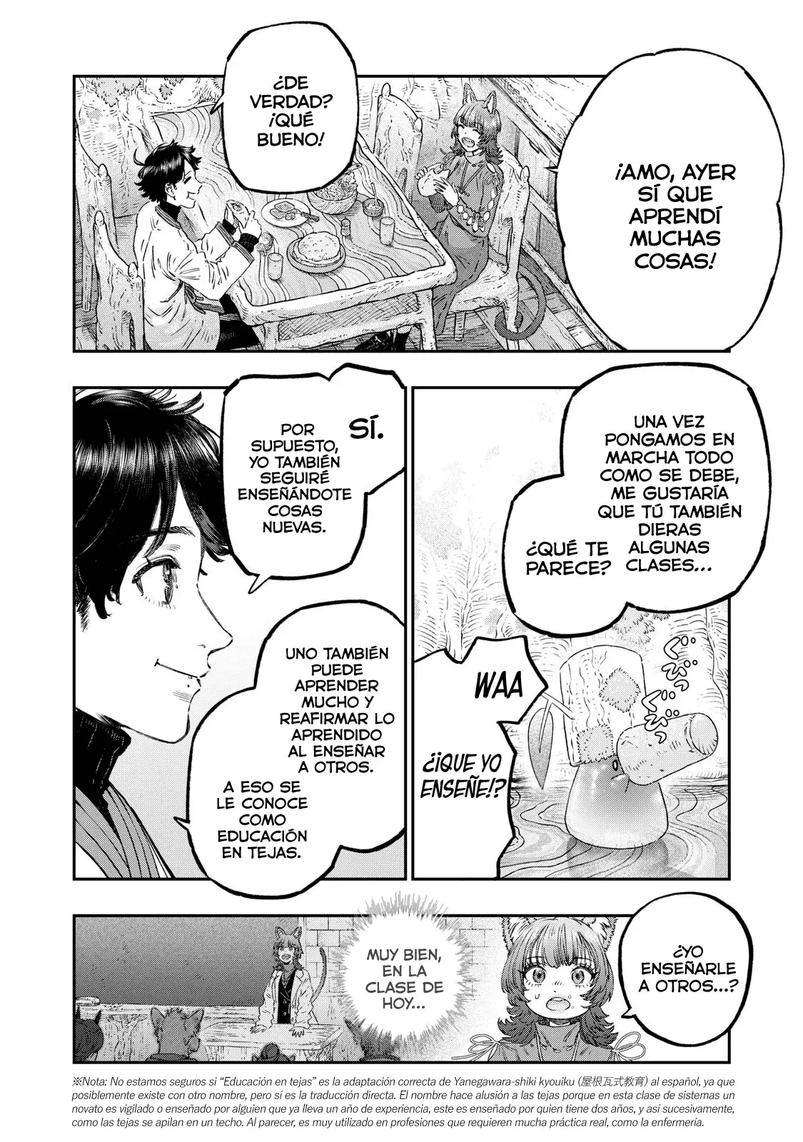 Koudou ni Hattatsu Shita Igaku wa Mahou to Kubetsu ga Tsukanai Capitulo 39: Conferencia abierta página 41