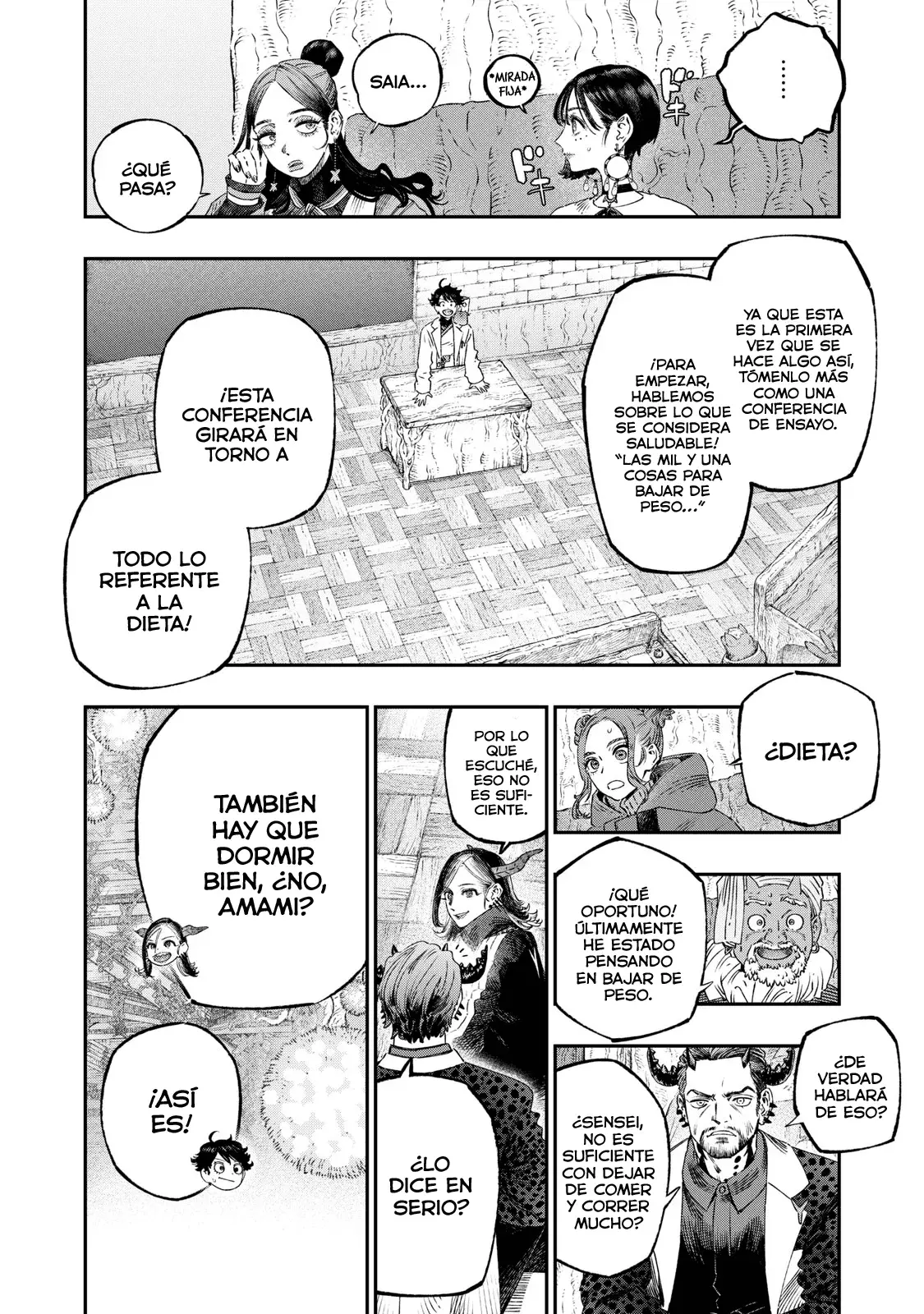 Koudou ni Hattatsu Shita Igaku wa Mahou to Kubetsu ga Tsukanai Capitulo 39: Conferencia abierta página 7