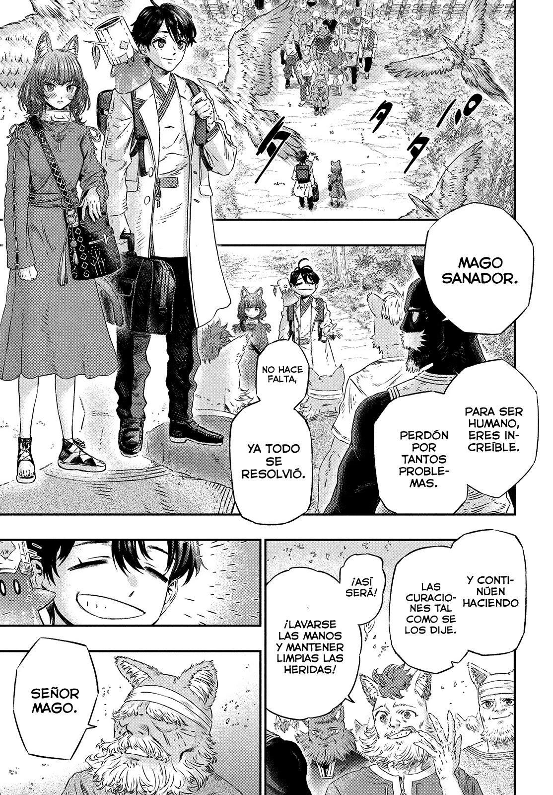 Koudou ni Hattatsu Shita Igaku wa Mahou to Kubetsu ga Tsukanai Capitulo 4: Mund Therapie = Tratamiento oral página 18