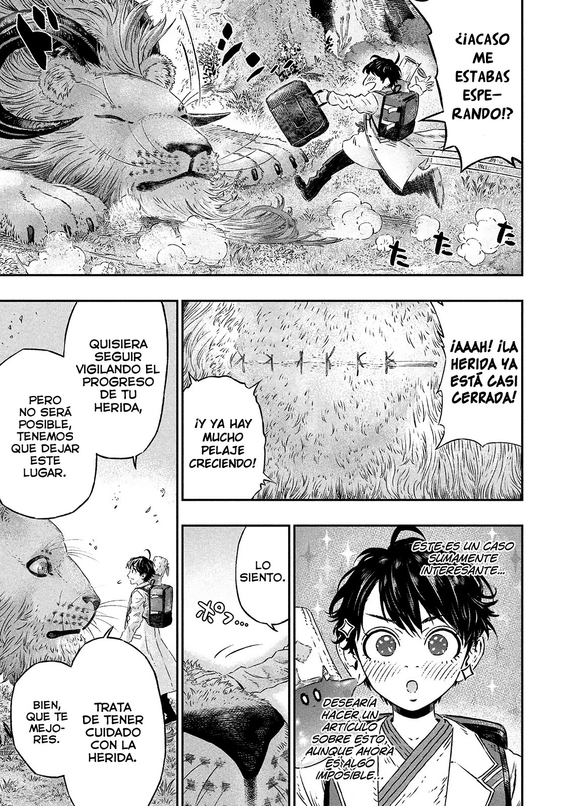 Koudou ni Hattatsu Shita Igaku wa Mahou to Kubetsu ga Tsukanai Capitulo 4: Mund Therapie = Tratamiento oral página 22