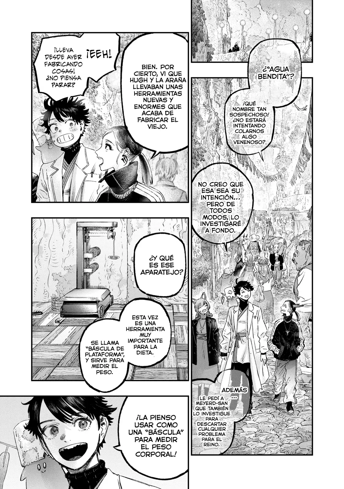 Koudou ni Hattatsu Shita Igaku wa Mahou to Kubetsu ga Tsukanai Capitulo 40: Medidas de peso página 18