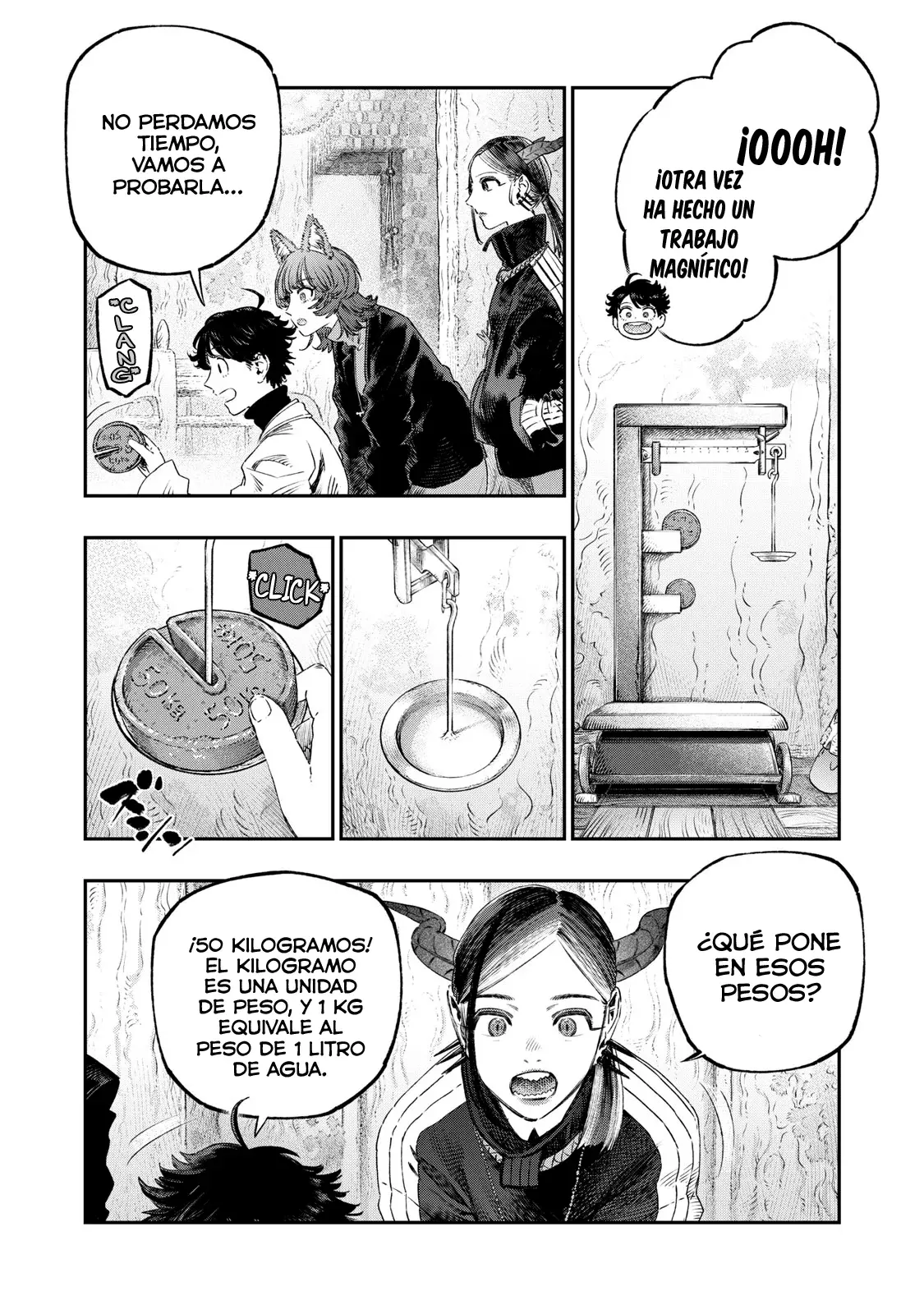 Koudou ni Hattatsu Shita Igaku wa Mahou to Kubetsu ga Tsukanai Capitulo 40: Medidas de peso página 21
