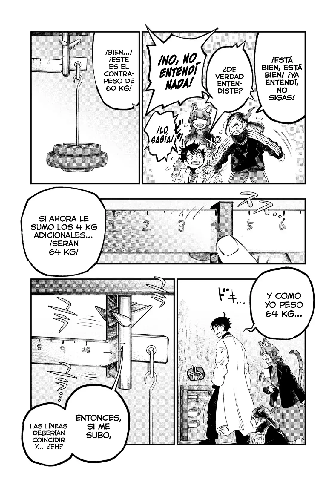 Koudou ni Hattatsu Shita Igaku wa Mahou to Kubetsu ga Tsukanai Capitulo 40: Medidas de peso página 23