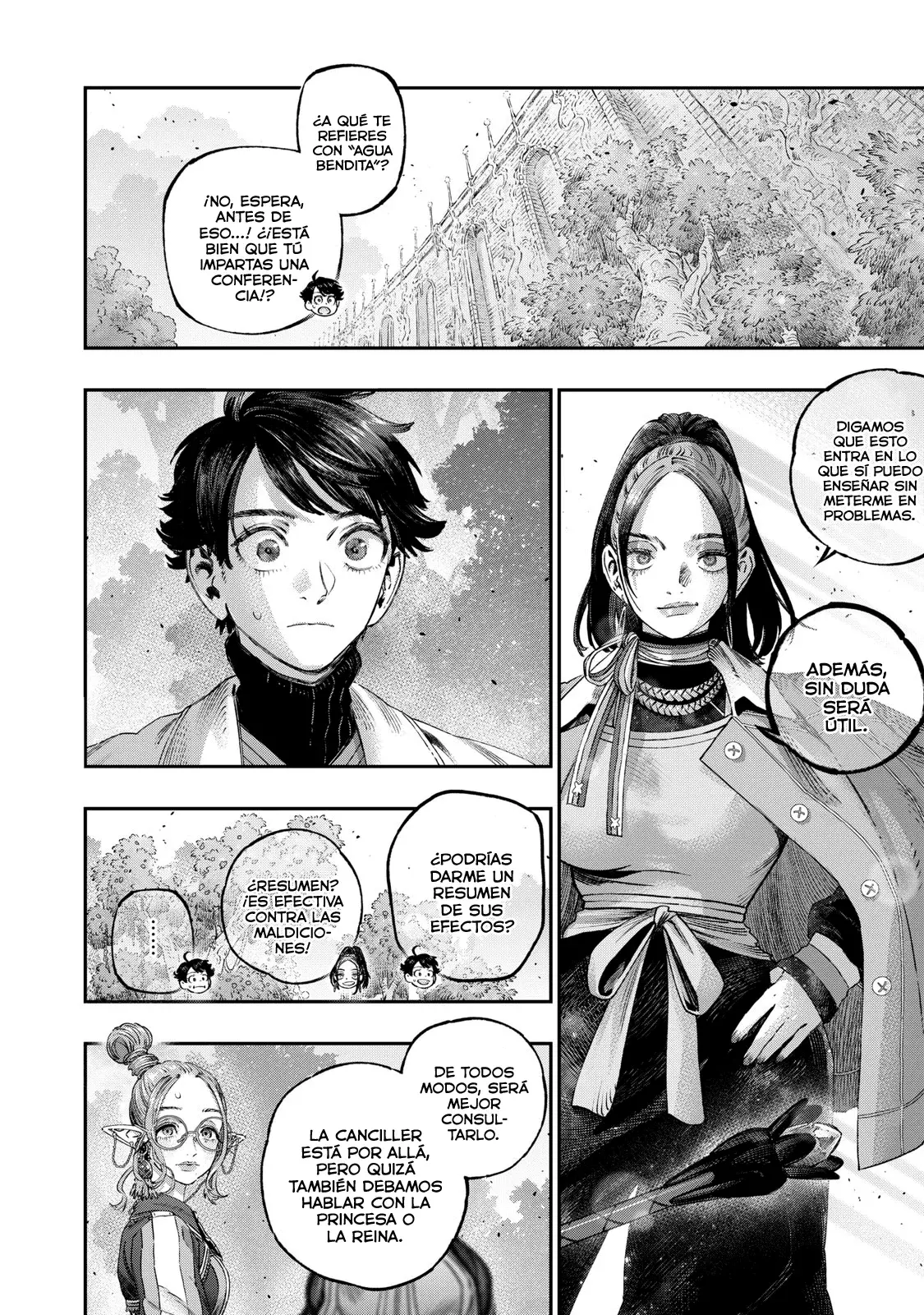 Koudou ni Hattatsu Shita Igaku wa Mahou to Kubetsu ga Tsukanai Capitulo 40: Medidas de peso página 7