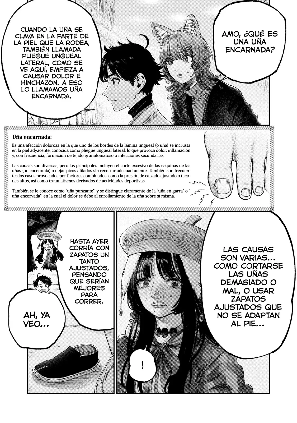 Koudou ni Hattatsu Shita Igaku wa Mahou to Kubetsu ga Tsukanai Capitulo 42: Uña encarnada página 2