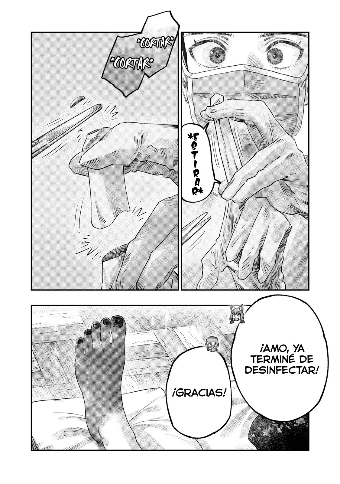 Koudou ni Hattatsu Shita Igaku wa Mahou to Kubetsu ga Tsukanai Capitulo 42: Uña encarnada página 31