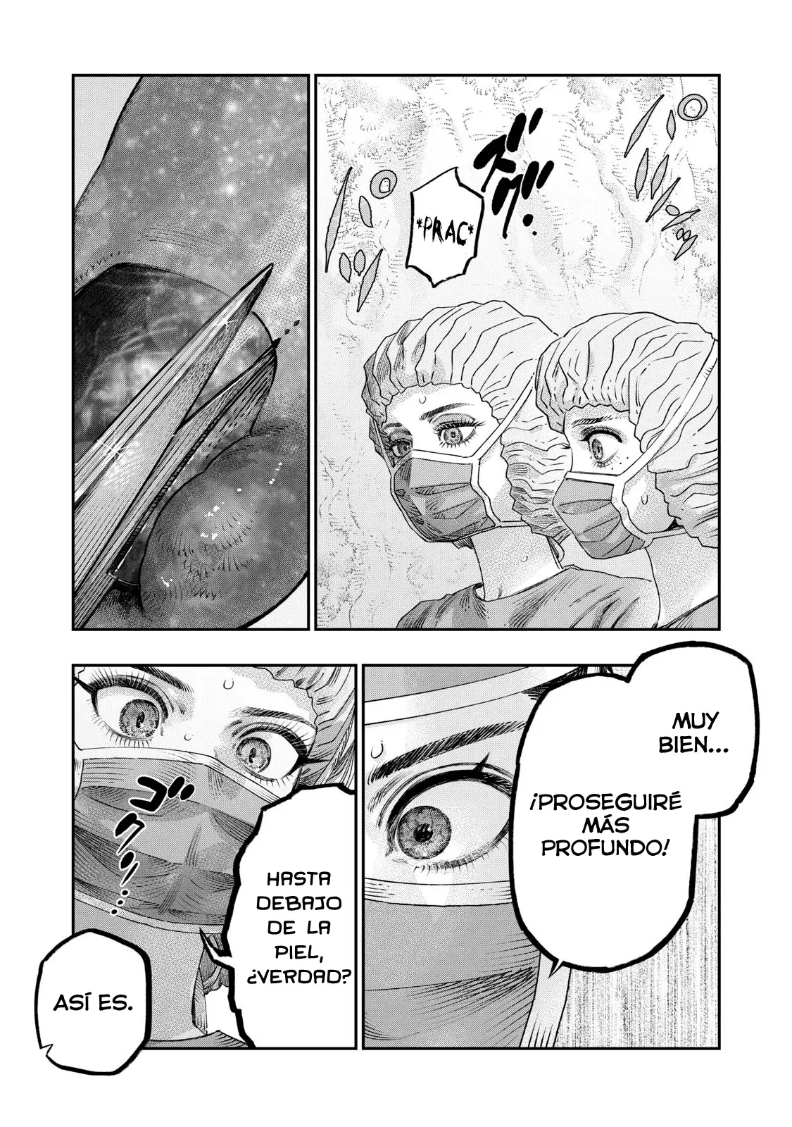 Koudou ni Hattatsu Shita Igaku wa Mahou to Kubetsu ga Tsukanai Capitulo 42: Uña encarnada página 38