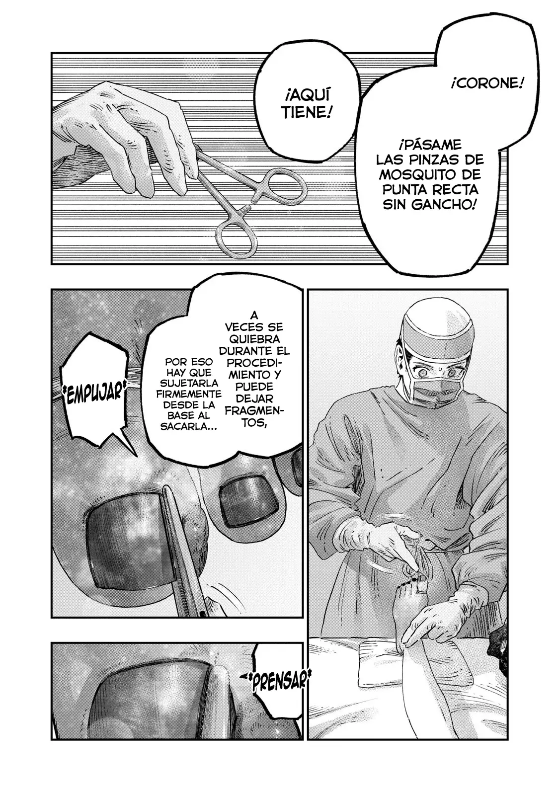Koudou ni Hattatsu Shita Igaku wa Mahou to Kubetsu ga Tsukanai Capitulo 42: Uña encarnada página 40