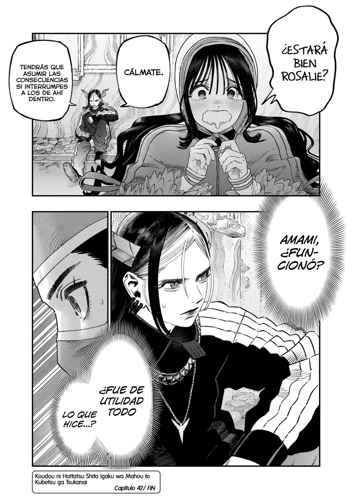 Koudou ni Hattatsu Shita Igaku wa Mahou to Kubetsu ga Tsukanai Capitulo 42: Uña encarnada página 42