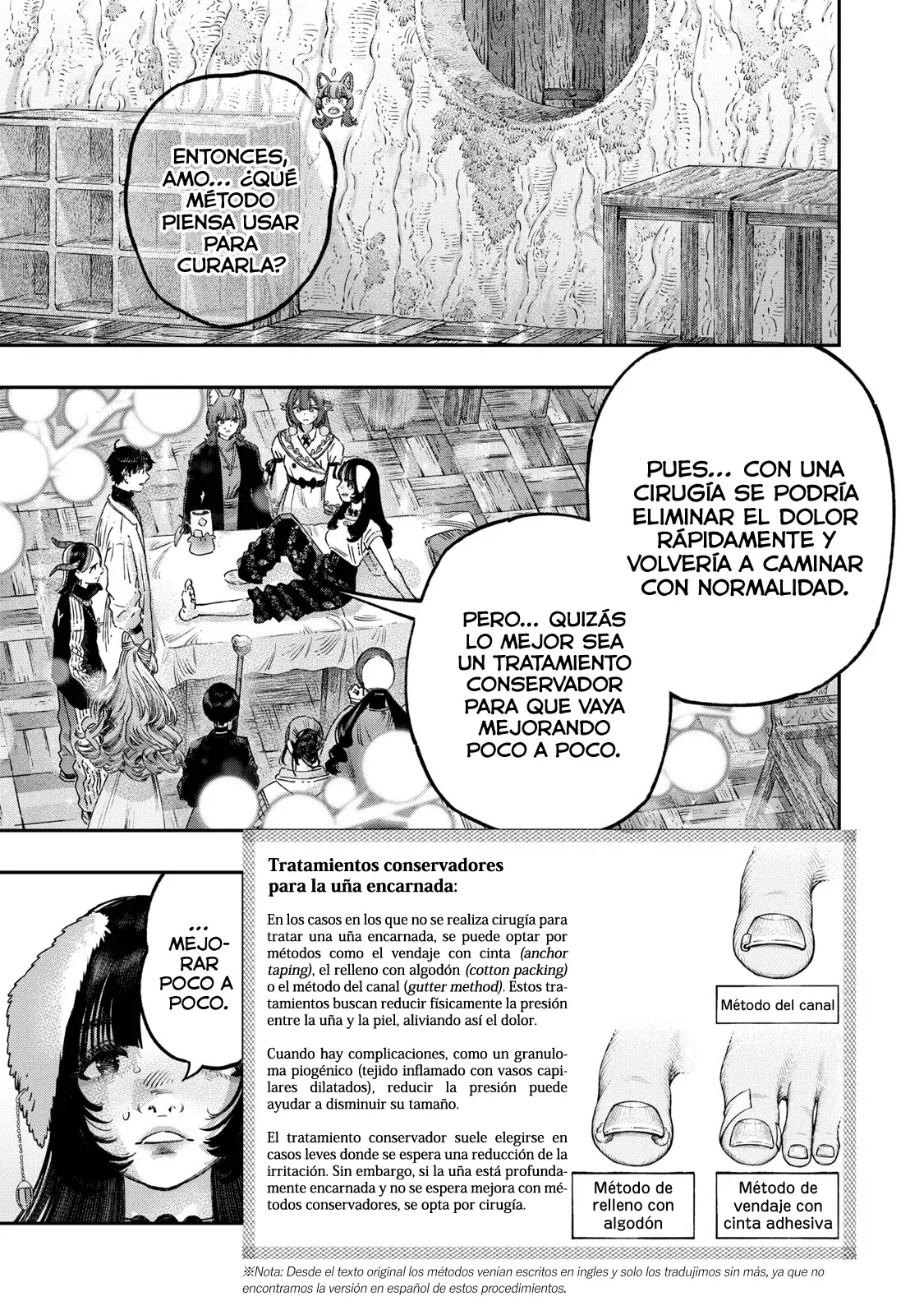 Koudou ni Hattatsu Shita Igaku wa Mahou to Kubetsu ga Tsukanai Capitulo 42: Uña encarnada página 6