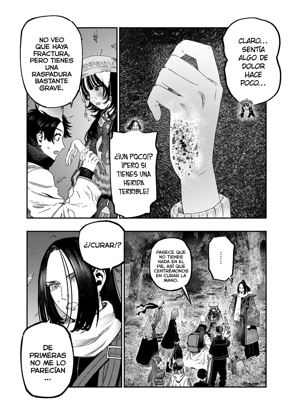 Koudou ni Hattatsu Shita Igaku wa Mahou to Kubetsu ga Tsukanai Capitulo 44: Abrasión (Raspadura) página 19