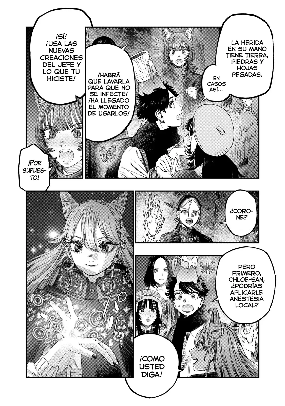 Koudou ni Hattatsu Shita Igaku wa Mahou to Kubetsu ga Tsukanai Capitulo 44: Abrasión (Raspadura) página 21