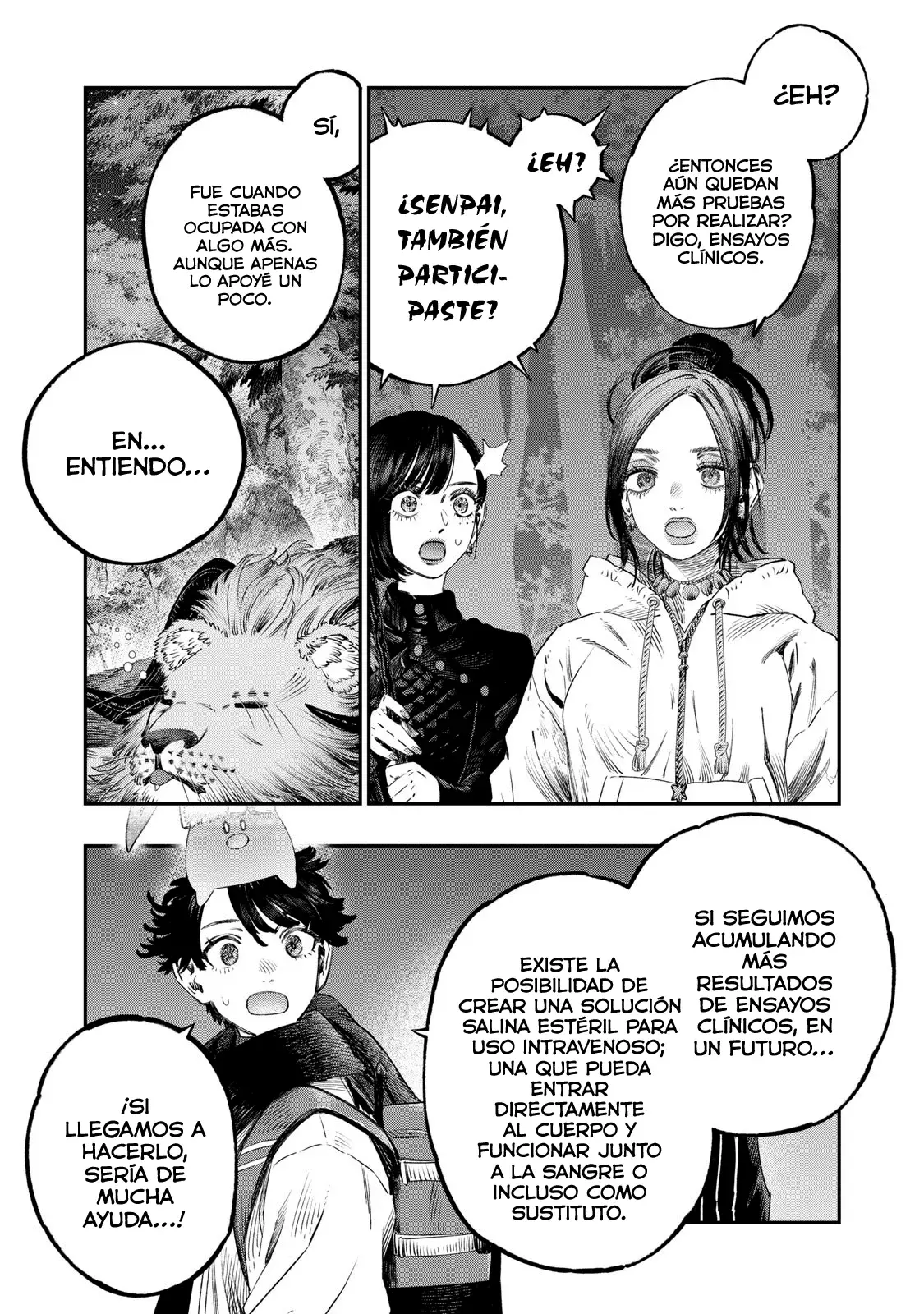 Koudou ni Hattatsu Shita Igaku wa Mahou to Kubetsu ga Tsukanai Capitulo 44: Abrasión (Raspadura) página 28