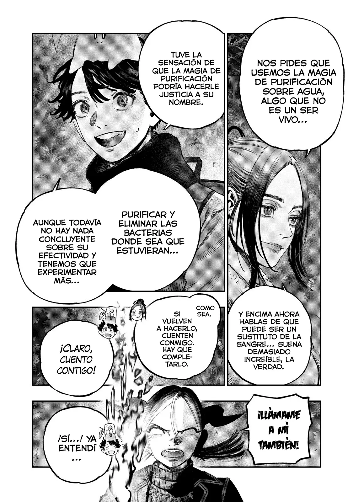 Koudou ni Hattatsu Shita Igaku wa Mahou to Kubetsu ga Tsukanai Capitulo 44: Abrasión (Raspadura) página 29