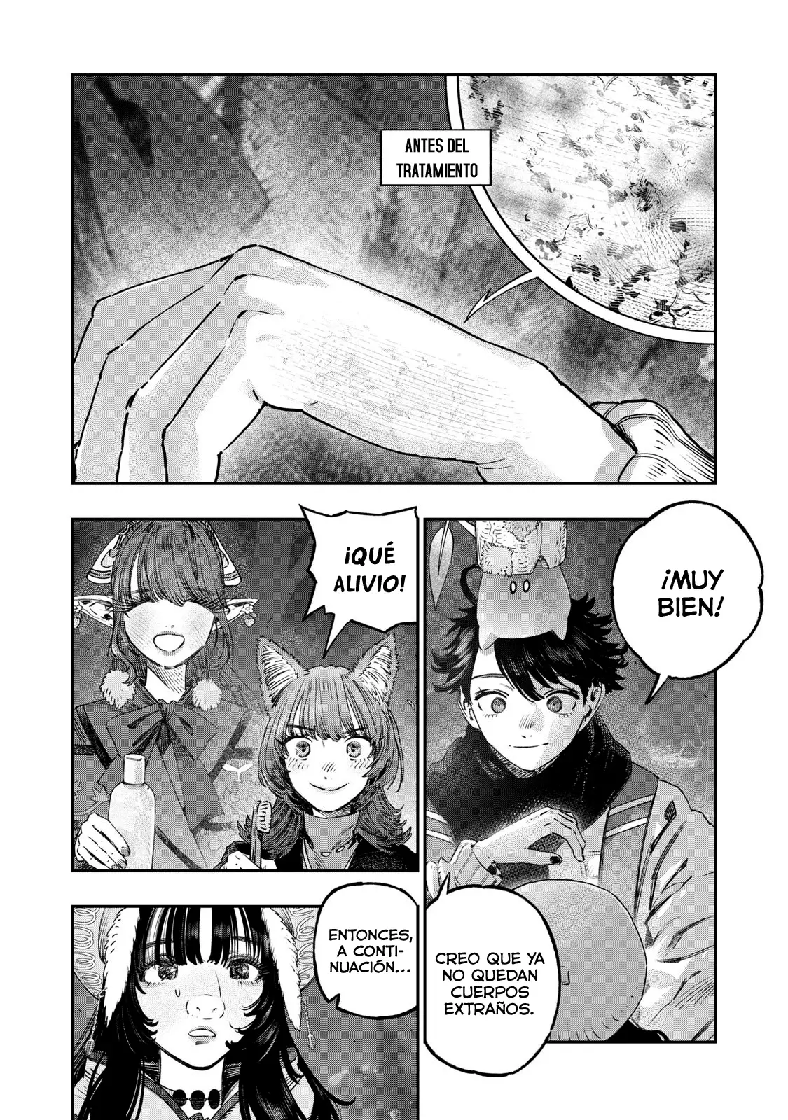 Koudou ni Hattatsu Shita Igaku wa Mahou to Kubetsu ga Tsukanai Capitulo 44: Abrasión (Raspadura) página 31