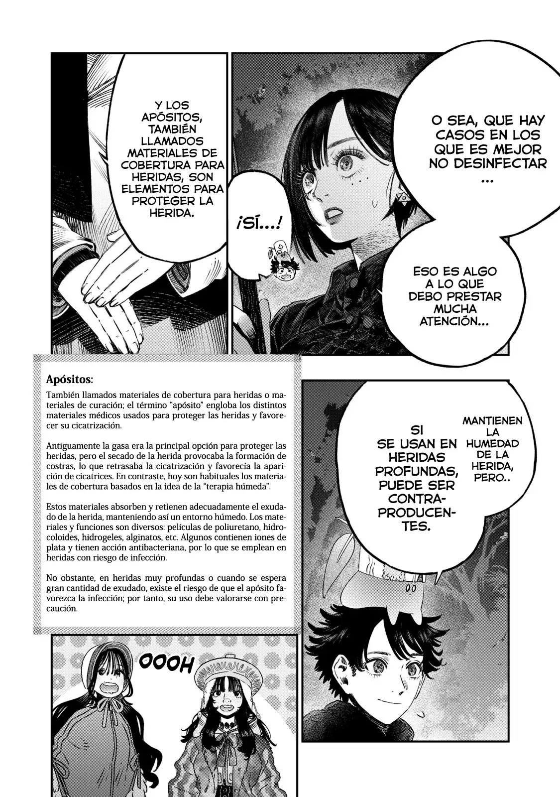 Koudou ni Hattatsu Shita Igaku wa Mahou to Kubetsu ga Tsukanai Capitulo 44: Abrasión (Raspadura) página 33