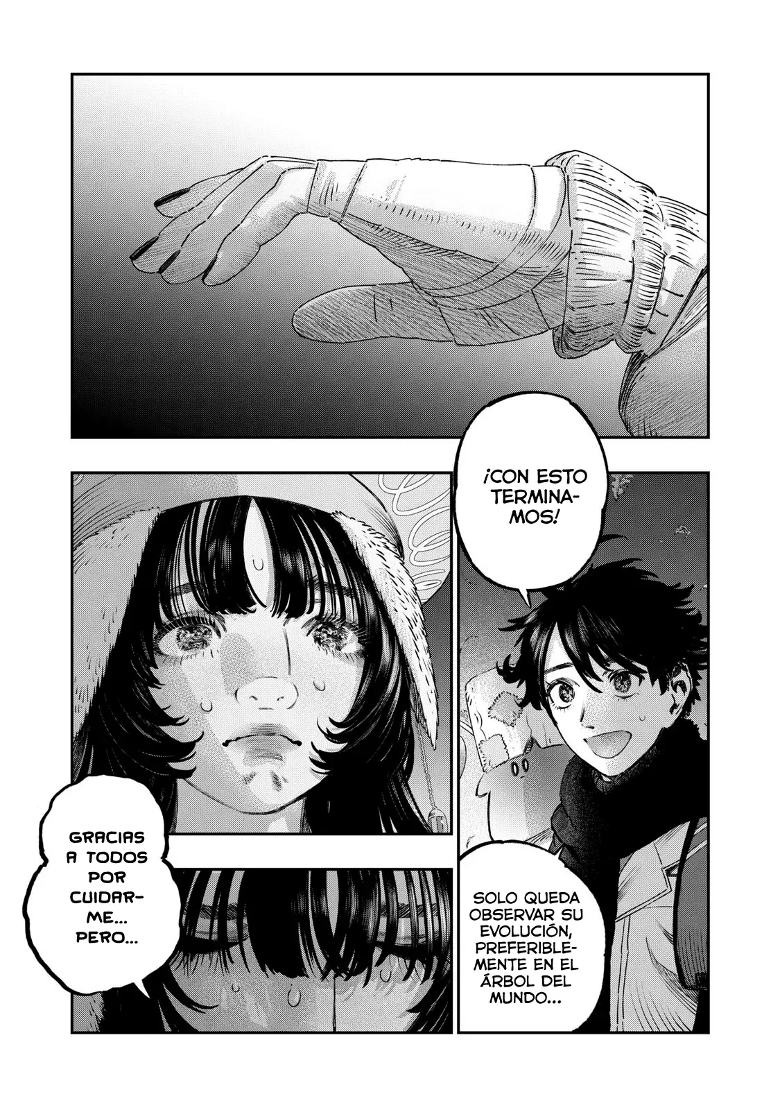 Koudou ni Hattatsu Shita Igaku wa Mahou to Kubetsu ga Tsukanai Capitulo 44: Abrasión (Raspadura) página 35