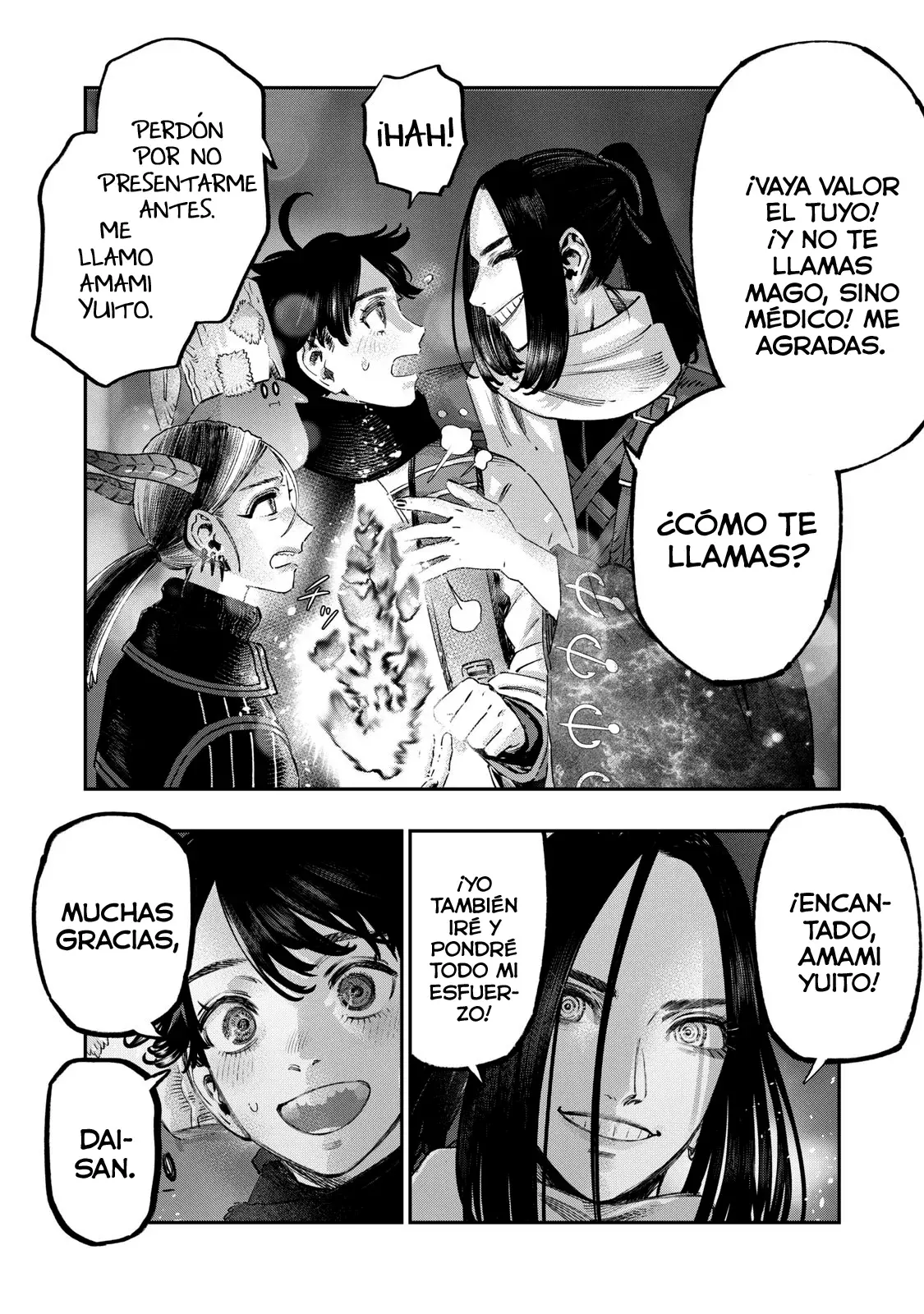 Koudou ni Hattatsu Shita Igaku wa Mahou to Kubetsu ga Tsukanai Capitulo 44: Abrasión (Raspadura) página 45