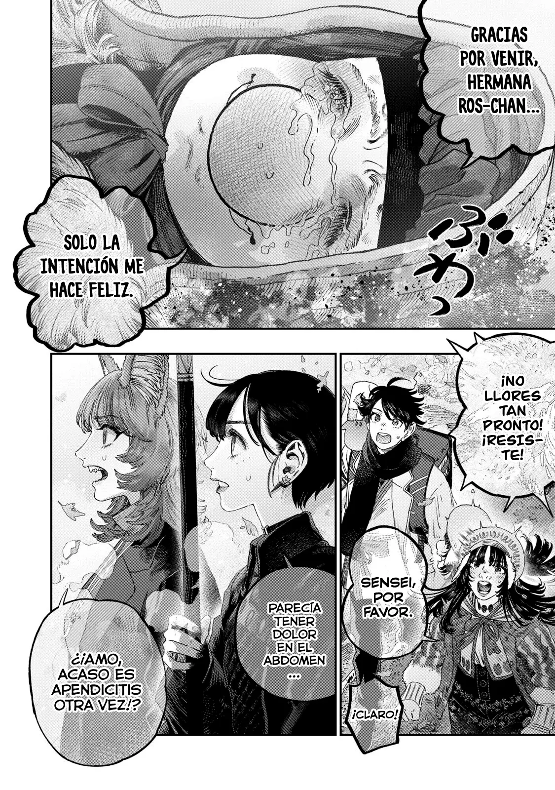 Koudou ni Hattatsu Shita Igaku wa Mahou to Kubetsu ga Tsukanai Capitulo 45: Ictericia página 40