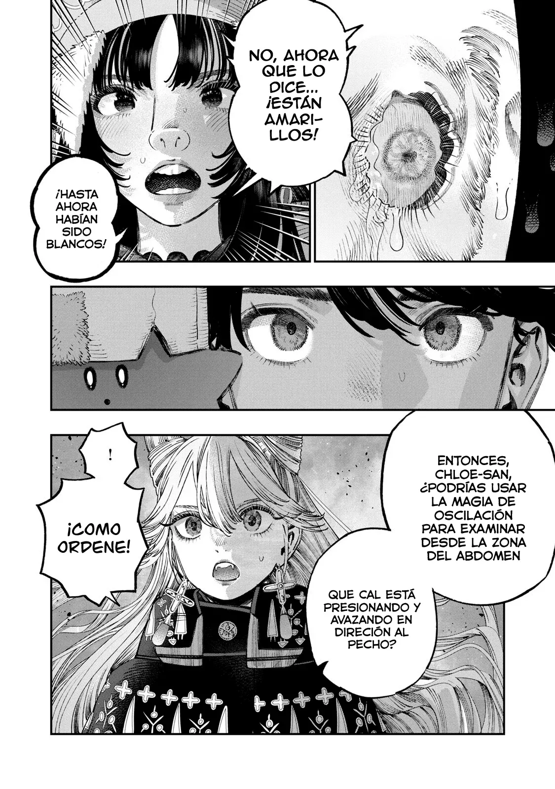Koudou ni Hattatsu Shita Igaku wa Mahou to Kubetsu ga Tsukanai Capitulo 45: Ictericia página 42