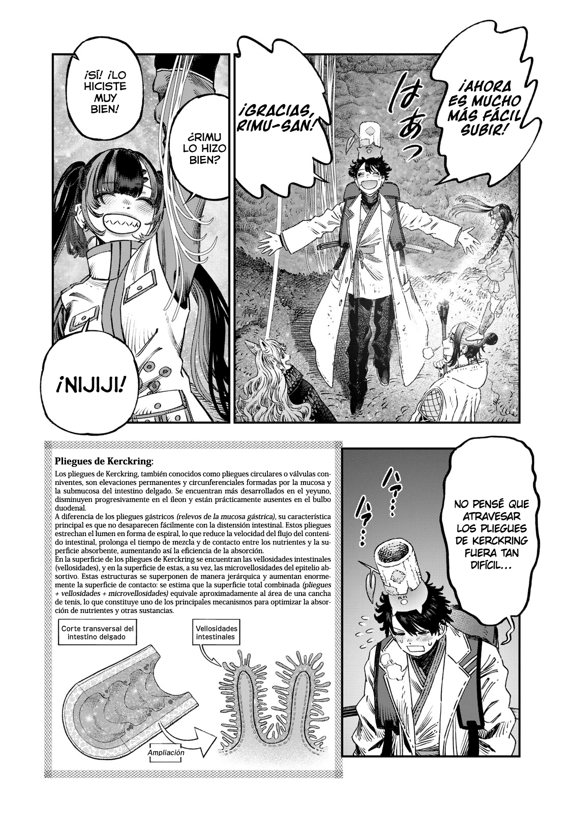 Koudou ni Hattatsu Shita Igaku wa Mahou to Kubetsu ga Tsukanai Capitulo 47 página 35