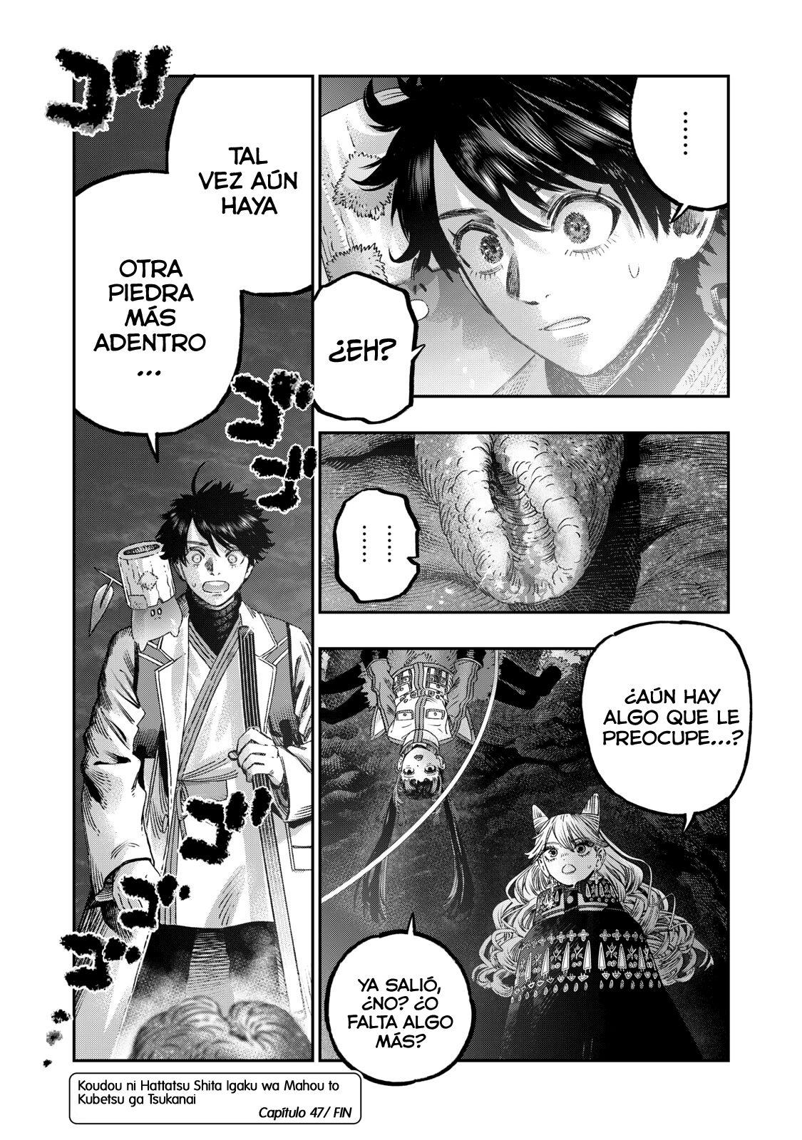 Koudou ni Hattatsu Shita Igaku wa Mahou to Kubetsu ga Tsukanai Capitulo 47 página 48