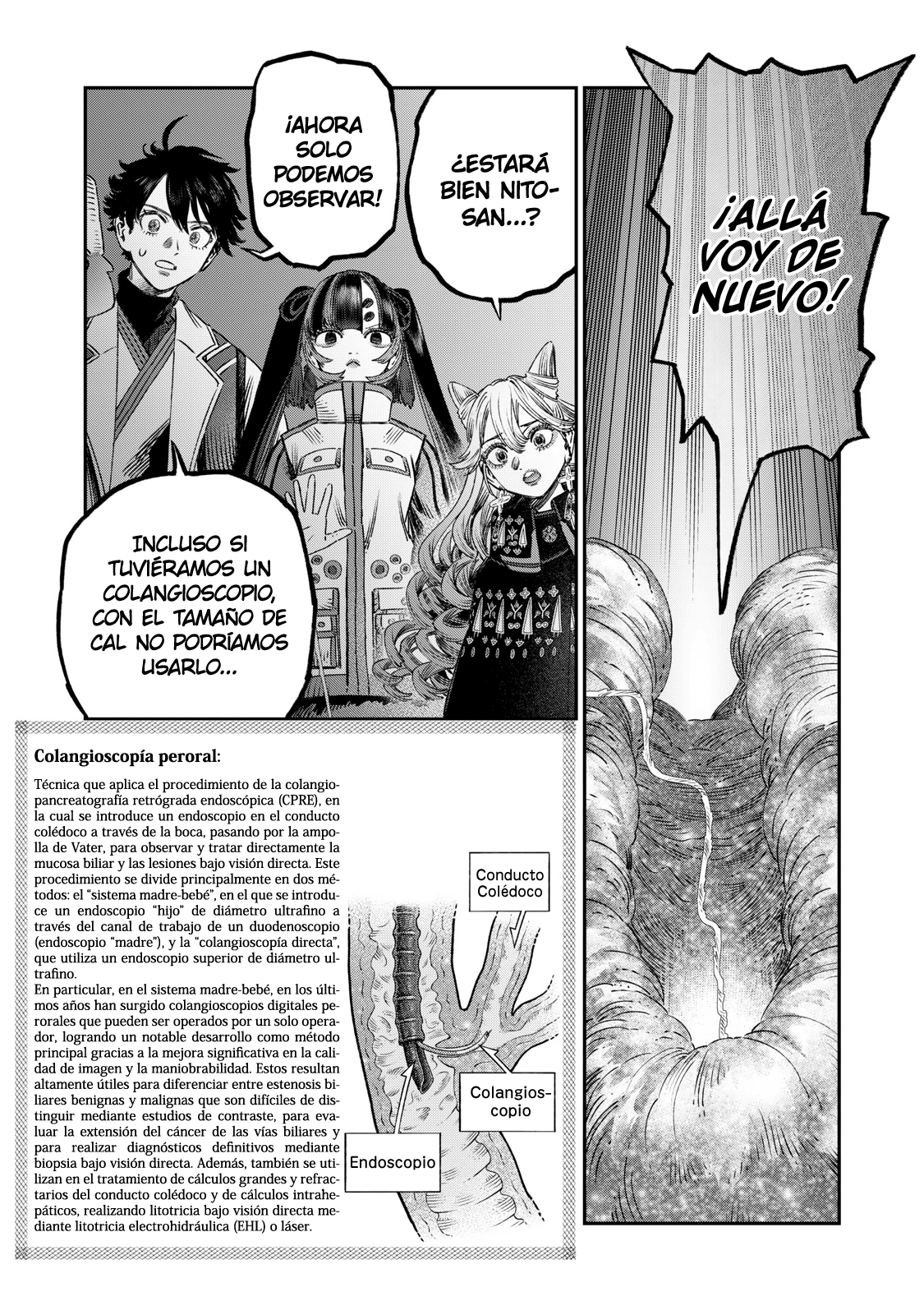 Koudou ni Hattatsu Shita Igaku wa Mahou to Kubetsu ga Tsukanai Capitulo 48 página 12