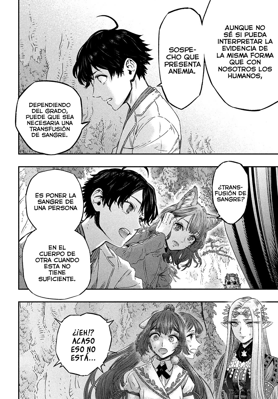 Koudou ni Hattatsu Shita Igaku wa Mahou to Kubetsu ga Tsukanai Capitulo 6: Adherencia = Seguimiento del paciente página 35