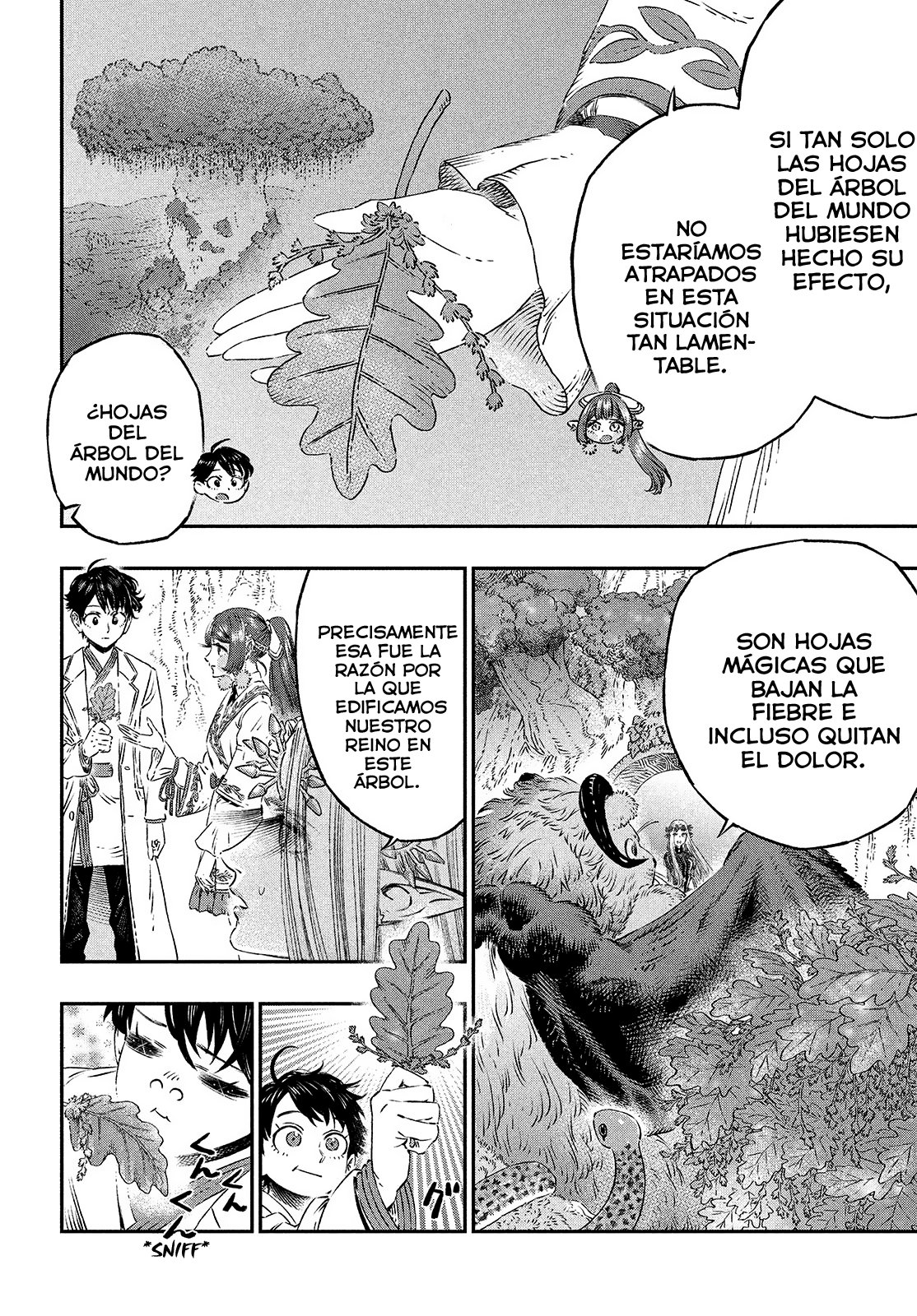 Koudou ni Hattatsu Shita Igaku wa Mahou to Kubetsu ga Tsukanai Capitulo 6: Adherencia = Seguimiento del paciente página 37