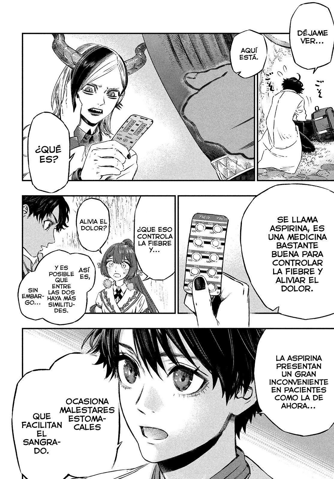 Koudou ni Hattatsu Shita Igaku wa Mahou to Kubetsu ga Tsukanai Capitulo 6: Adherencia = Seguimiento del paciente página 39