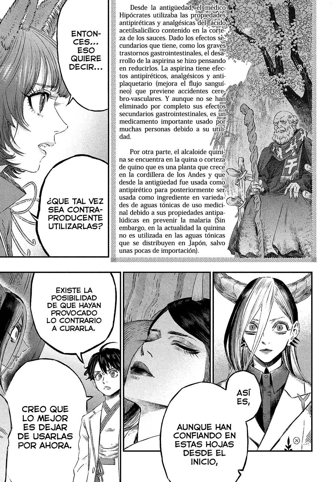 Koudou ni Hattatsu Shita Igaku wa Mahou to Kubetsu ga Tsukanai Capitulo 6: Adherencia = Seguimiento del paciente página 40