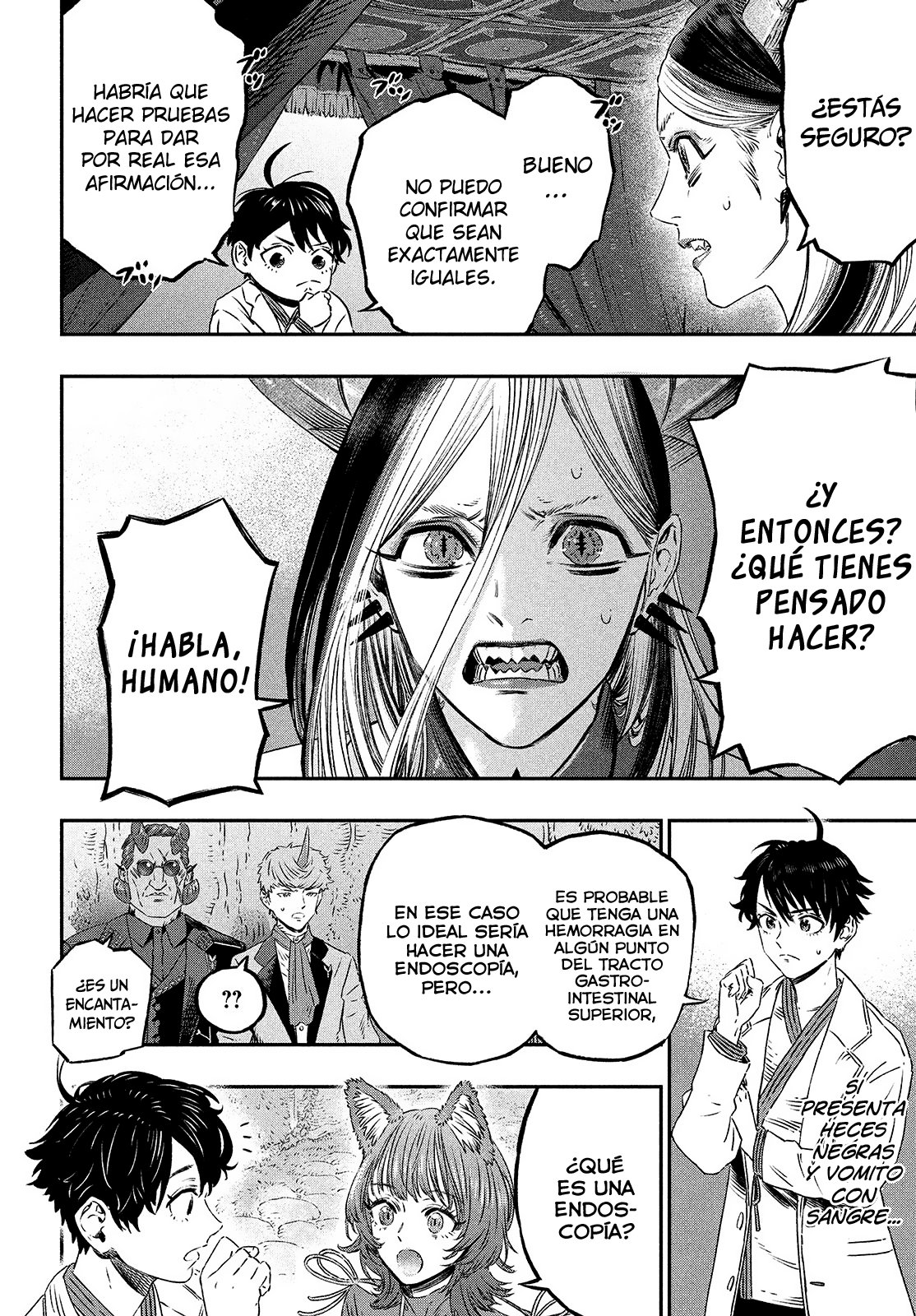 Koudou ni Hattatsu Shita Igaku wa Mahou to Kubetsu ga Tsukanai Capitulo 6: Adherencia = Seguimiento del paciente página 41