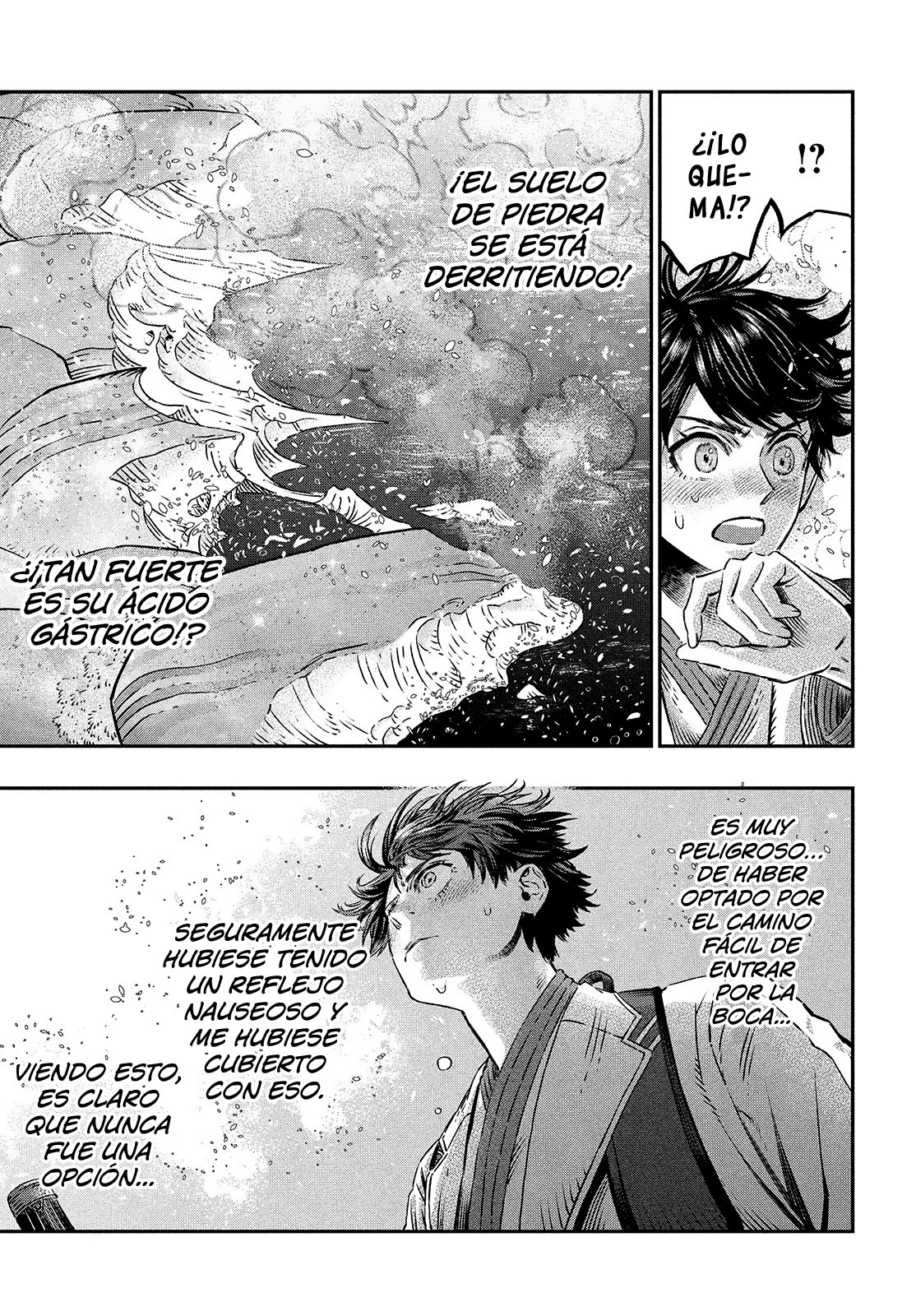 Koudou ni Hattatsu Shita Igaku wa Mahou to Kubetsu ga Tsukanai Capitulo 7: Endoscopía página 28