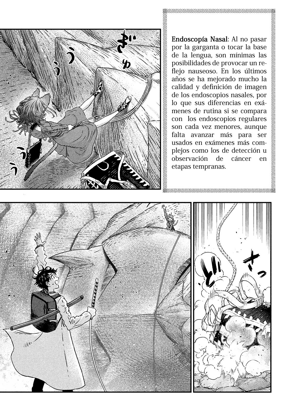 Koudou ni Hattatsu Shita Igaku wa Mahou to Kubetsu ga Tsukanai Capitulo 7: Endoscopía página 32