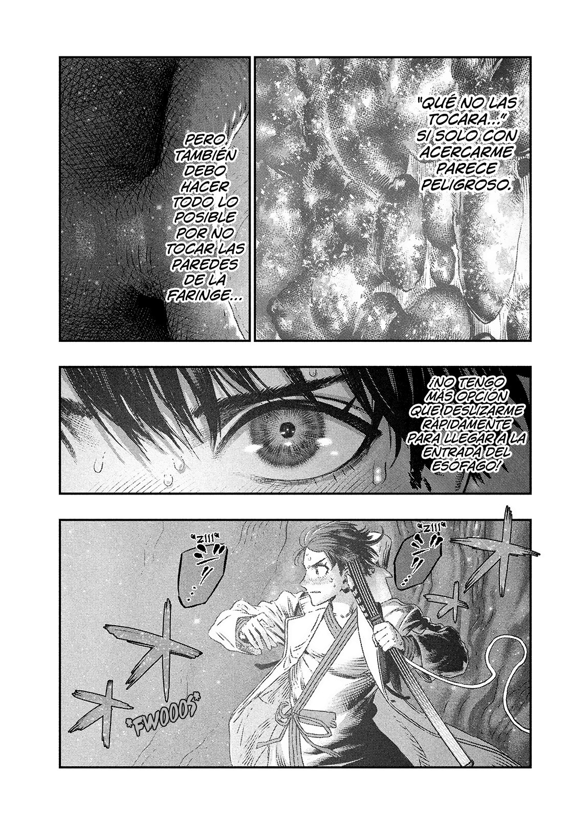 Koudou ni Hattatsu Shita Igaku wa Mahou to Kubetsu ga Tsukanai Capitulo 7: Endoscopía página 38