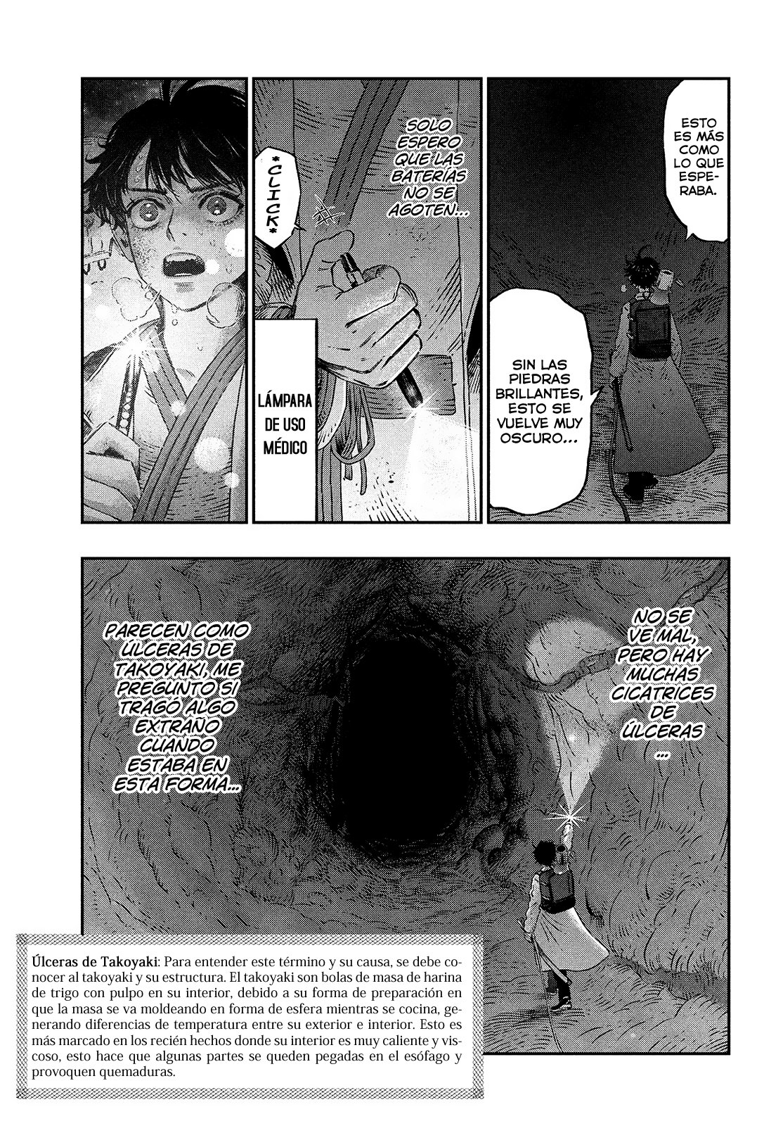 Koudou ni Hattatsu Shita Igaku wa Mahou to Kubetsu ga Tsukanai Capitulo 7: Endoscopía página 42