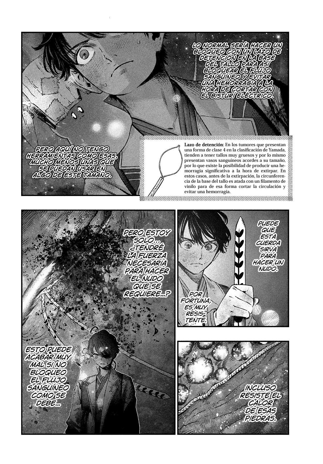Koudou ni Hattatsu Shita Igaku wa Mahou to Kubetsu ga Tsukanai Capitulo 8: EMR = Tratamiento endoscópico página 27
