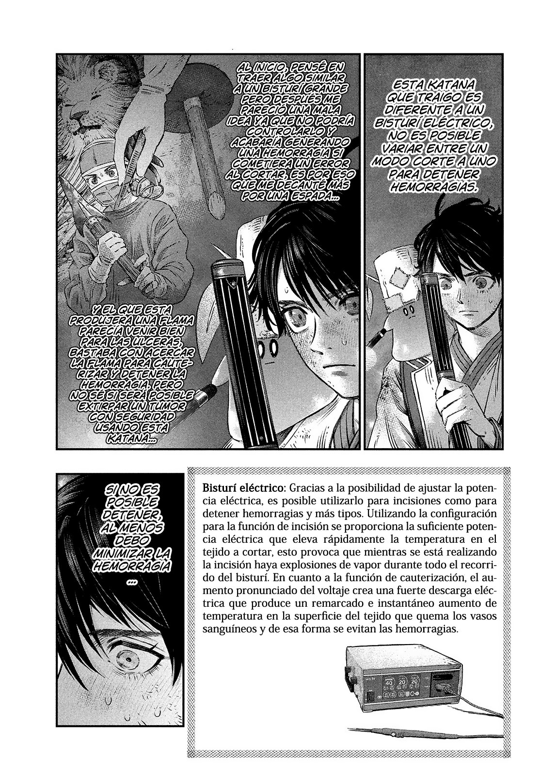 Koudou ni Hattatsu Shita Igaku wa Mahou to Kubetsu ga Tsukanai Capitulo 8: EMR = Tratamiento endoscópico página 28