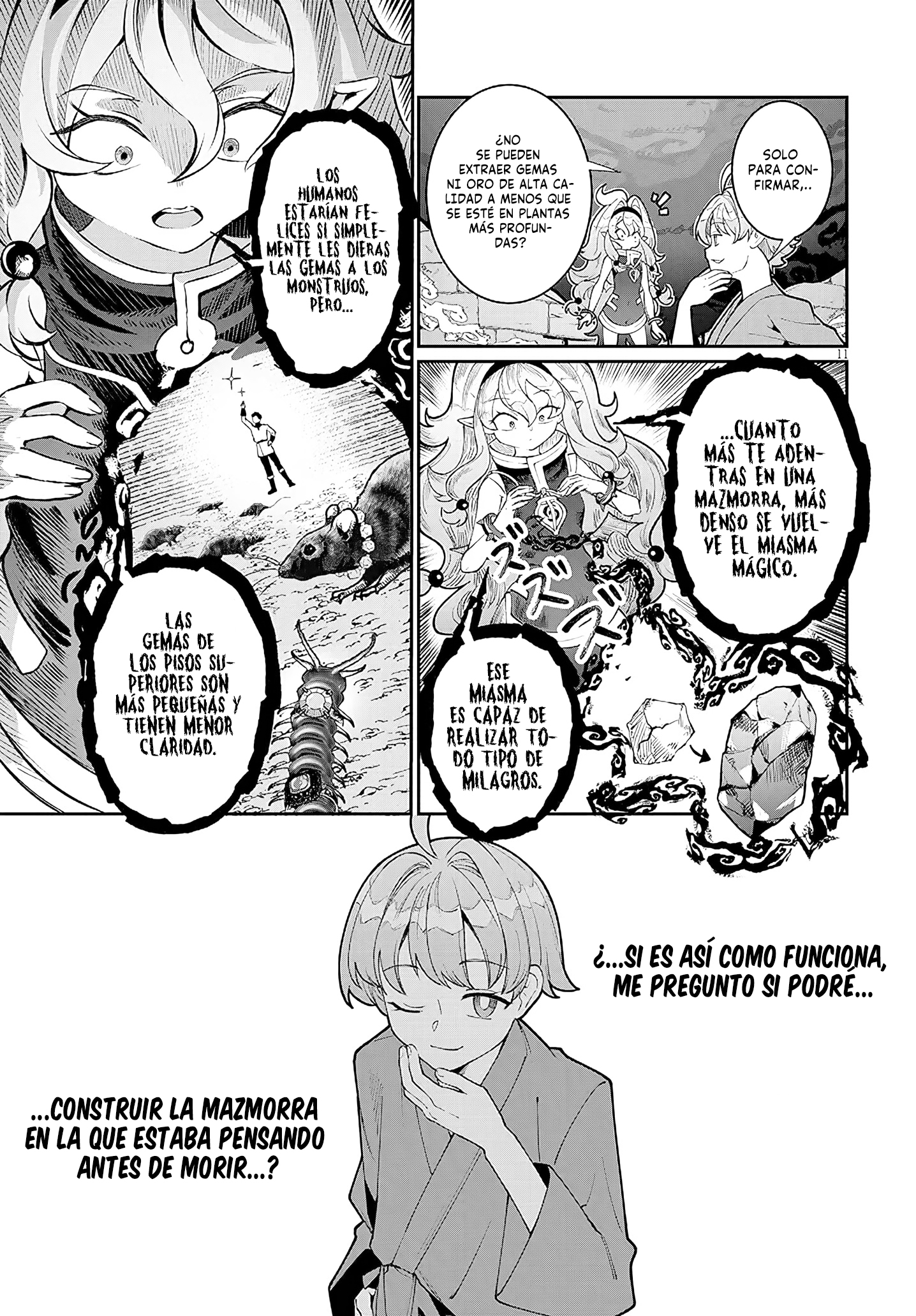 Isekai Tensei Dungeon Master: Onsen Dungeon o Tsukuru Capitulo 1 página 11