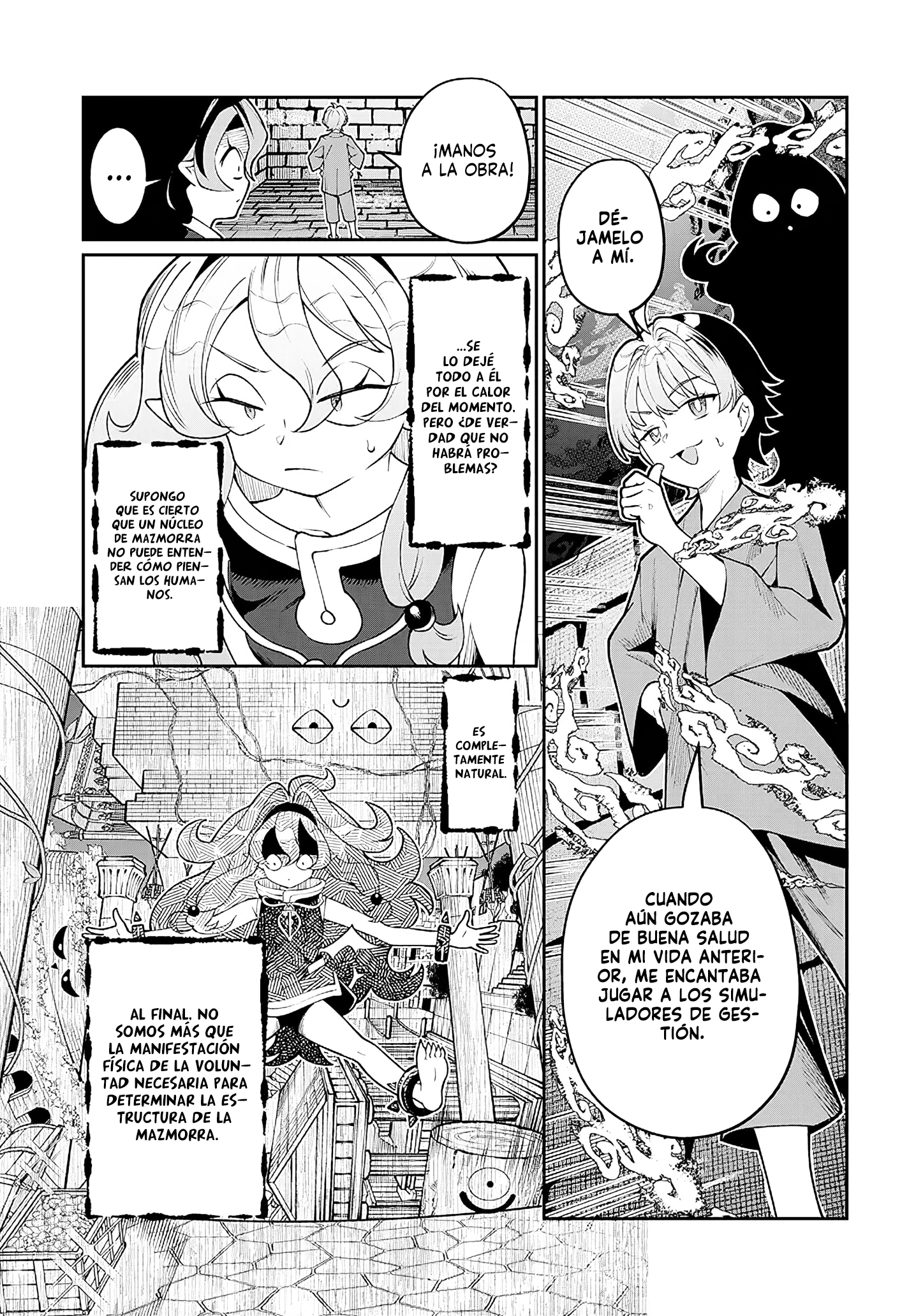 Isekai Tensei Dungeon Master: Onsen Dungeon o Tsukuru Capitulo 1 página 15