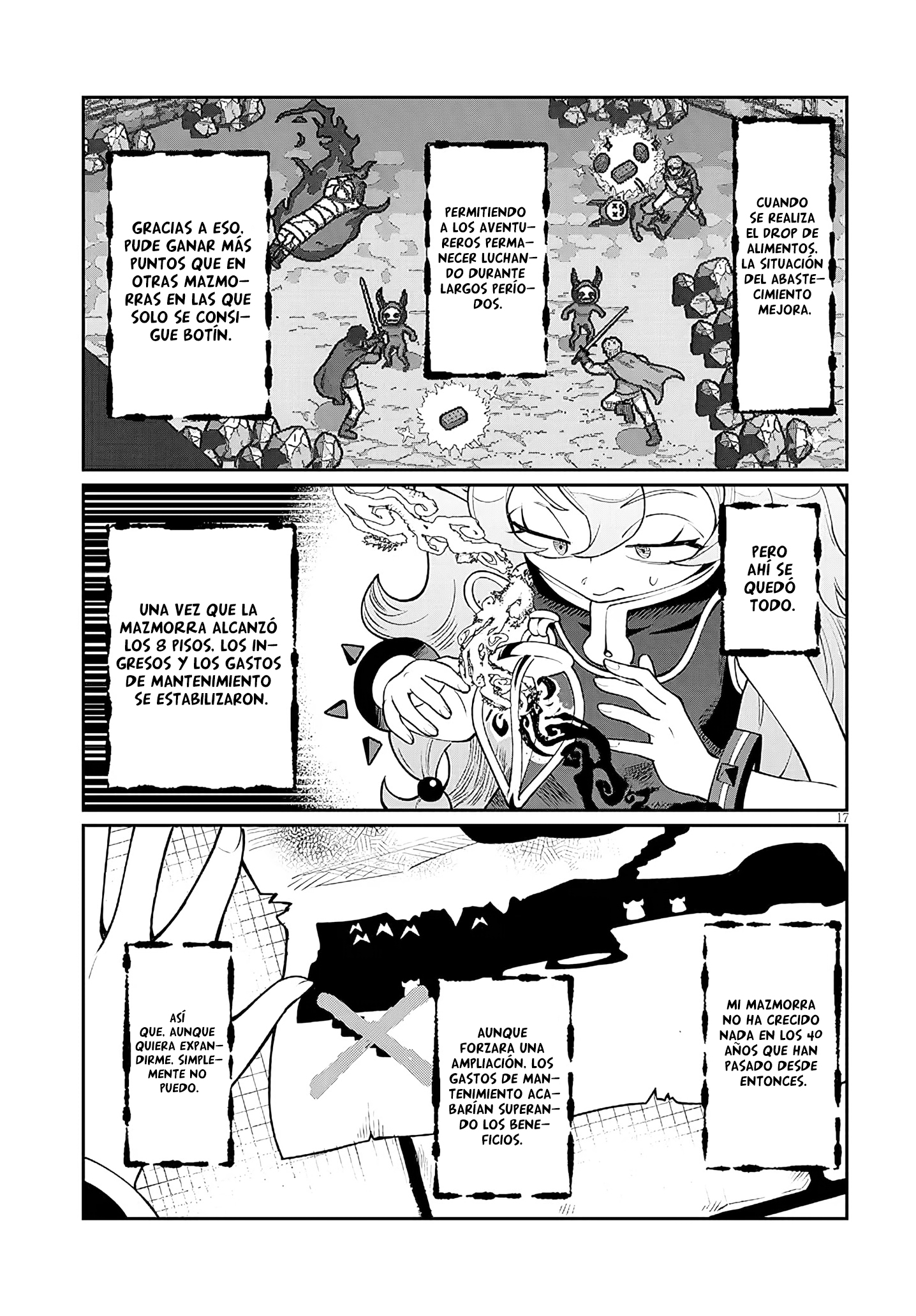 Isekai Tensei Dungeon Master: Onsen Dungeon o Tsukuru Capitulo 1 página 17