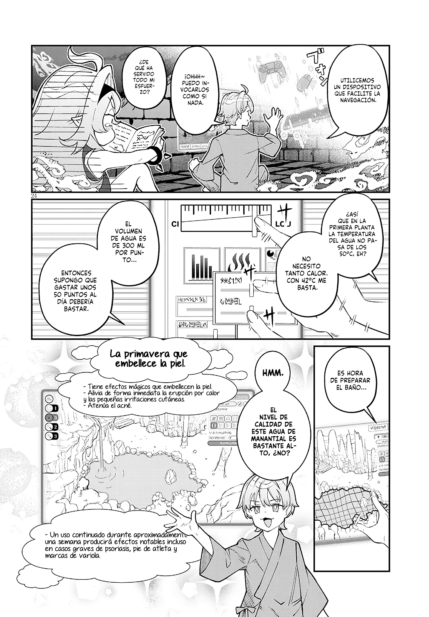 Isekai Tensei Dungeon Master: Onsen Dungeon o Tsukuru Capitulo 1 página 24