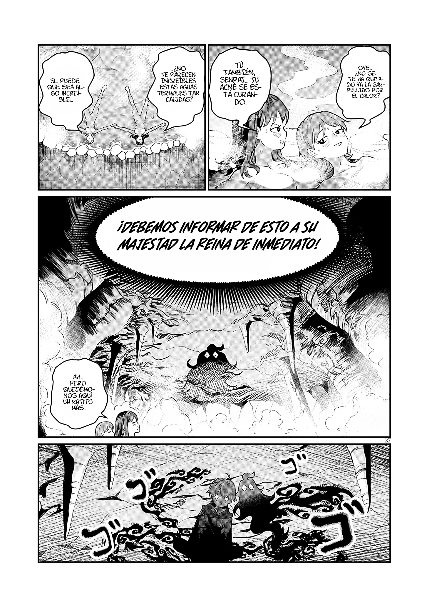 Isekai Tensei Dungeon Master: Onsen Dungeon o Tsukuru Capitulo 1 página 37