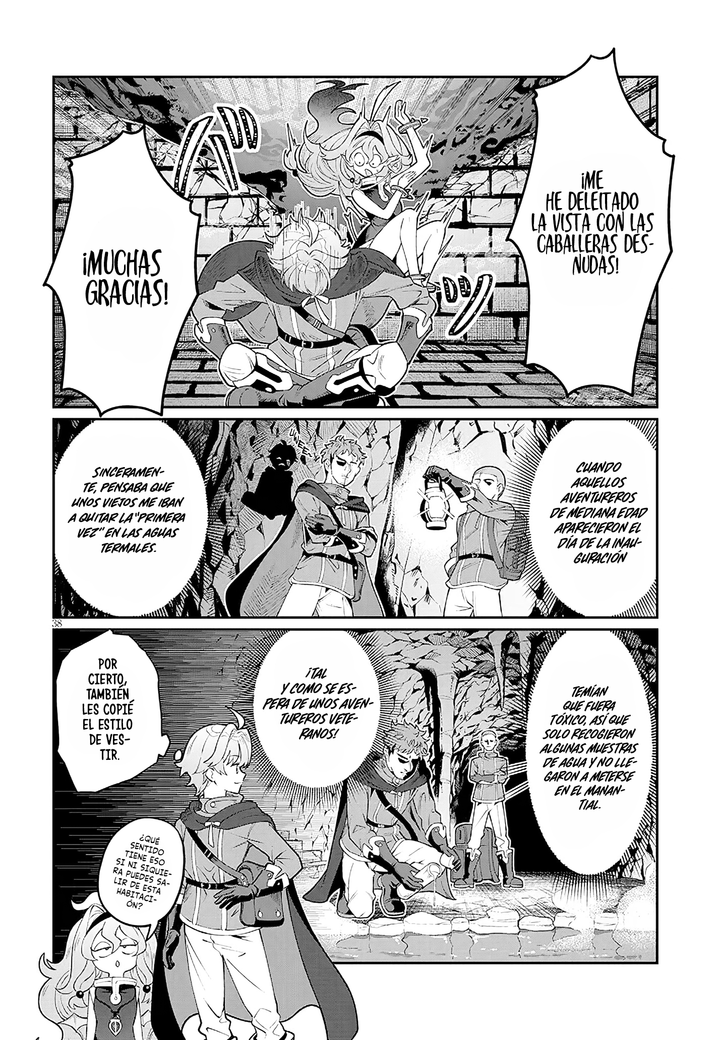 Isekai Tensei Dungeon Master: Onsen Dungeon o Tsukuru Capitulo 1 página 38
