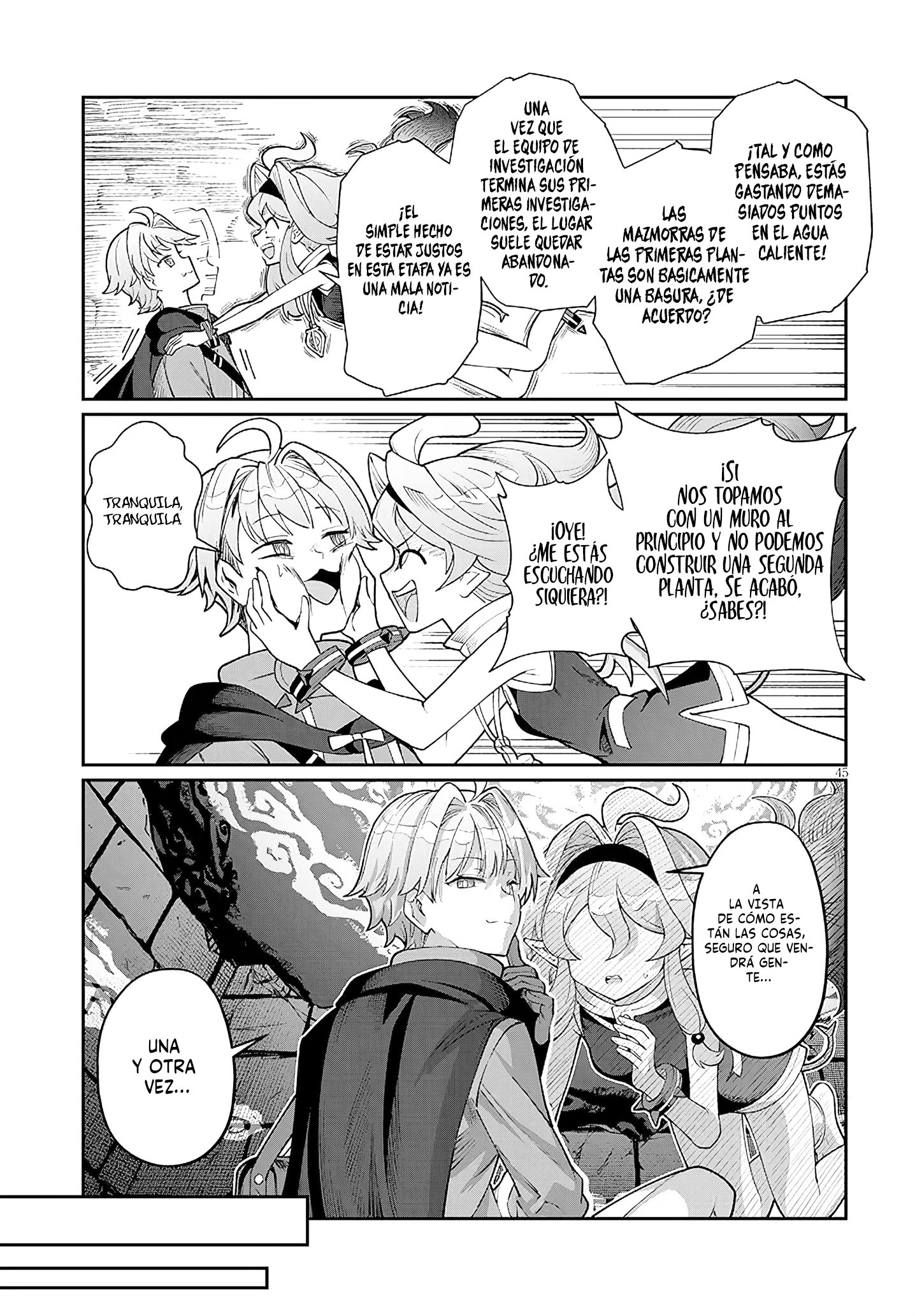 Isekai Tensei Dungeon Master: Onsen Dungeon o Tsukuru Capitulo 1 página 45