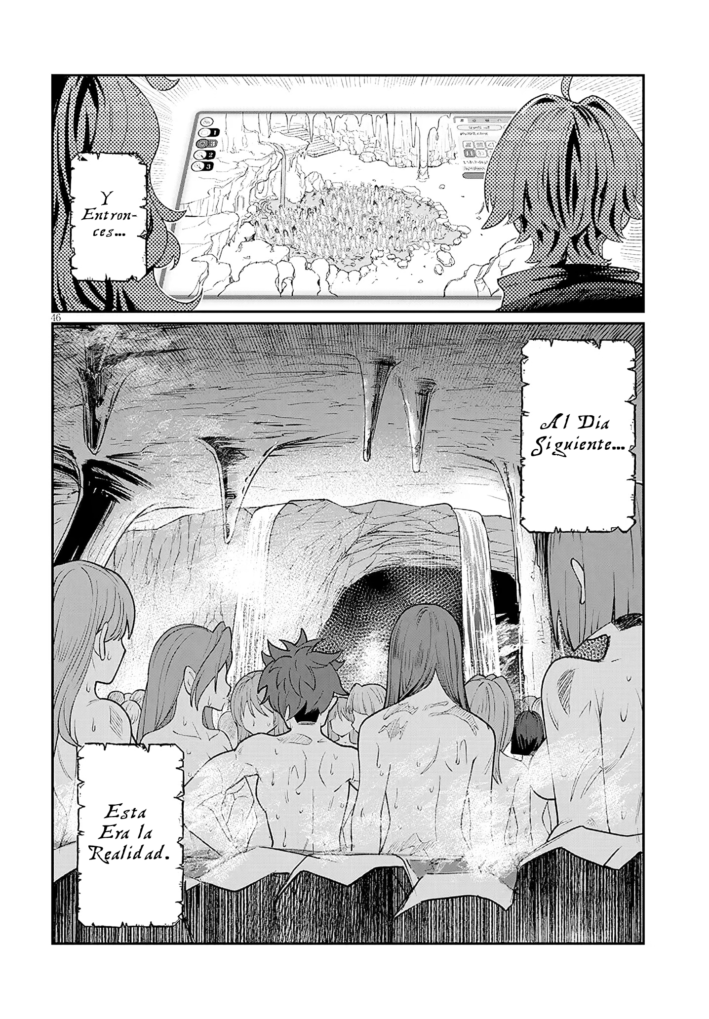 Isekai Tensei Dungeon Master: Onsen Dungeon o Tsukuru Capitulo 1 página 46